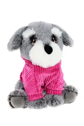 18cm Keeleco Schnauzer in Hoodie