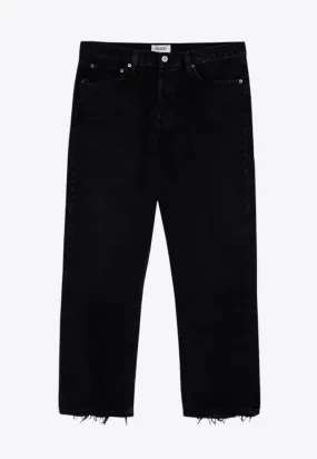 90's Frayed Jeans