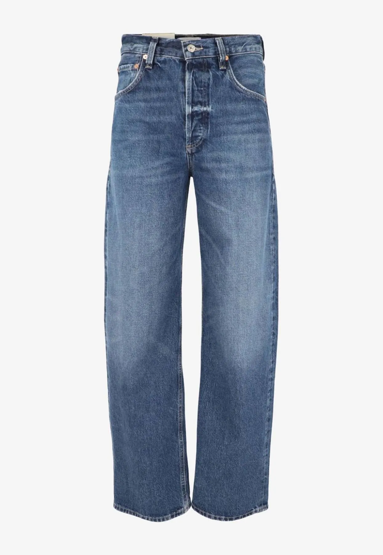 Ayla Basic Straight-Leg Jeans