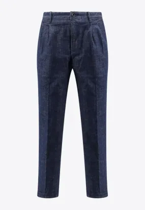 Basic Tapered-Leg Jeans