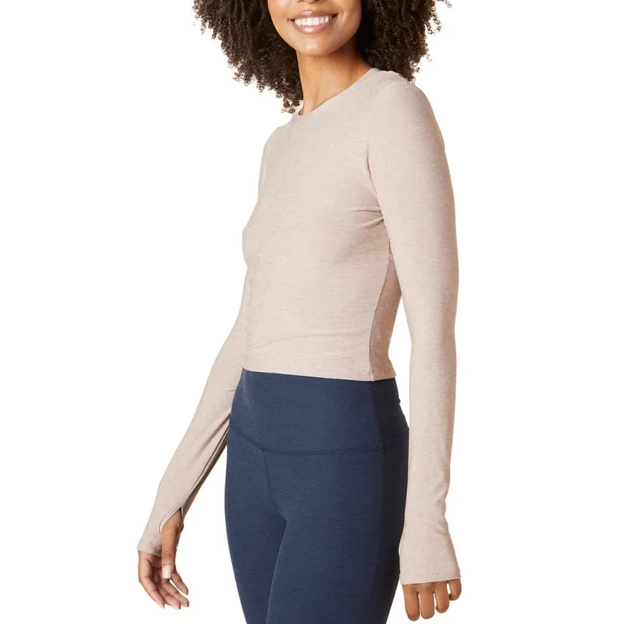 Beyond Yoga Featherweight Peekaboo Pullover