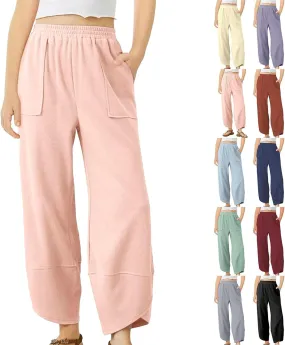 Cargo Sweatpants for Boys Girls High Elastic Waisted Bottom Hip Hop Dance Jogger Pants Versatile Streetwear Pants
