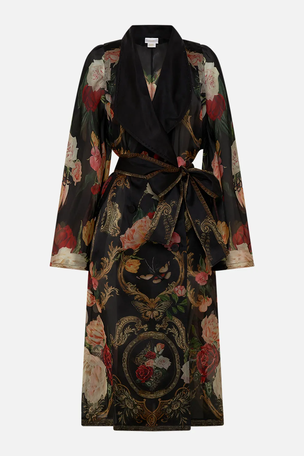 COAT WITH VEST DETAIL MAGIC IN THE MANUSCRIPTS