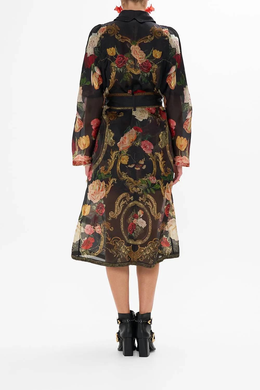 COAT WITH VEST DETAIL MAGIC IN THE MANUSCRIPTS