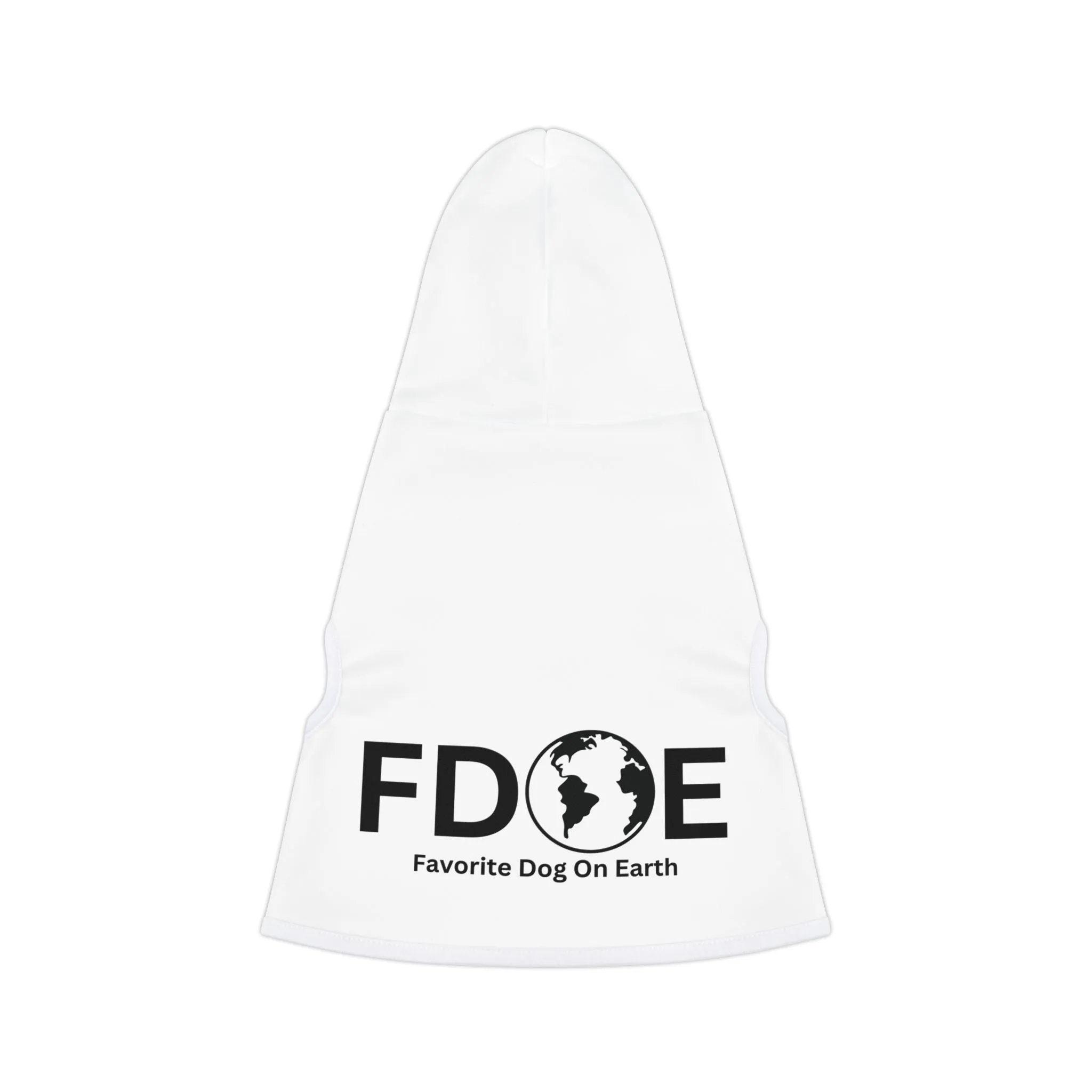 Favorite Dog On Earth (FDOE) Custom Pet Hoodie - Adorable and Stylish Hoodie for Your Furry Friend