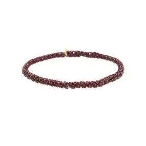 Flexible Ruby Bracelet