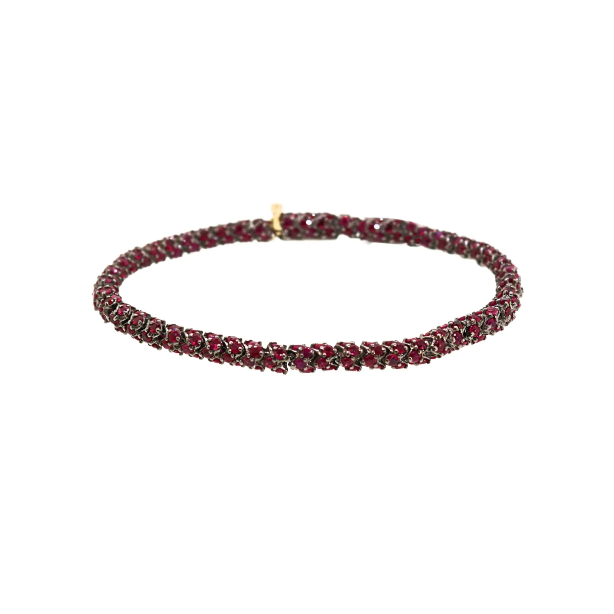 Flexible Ruby Bracelet