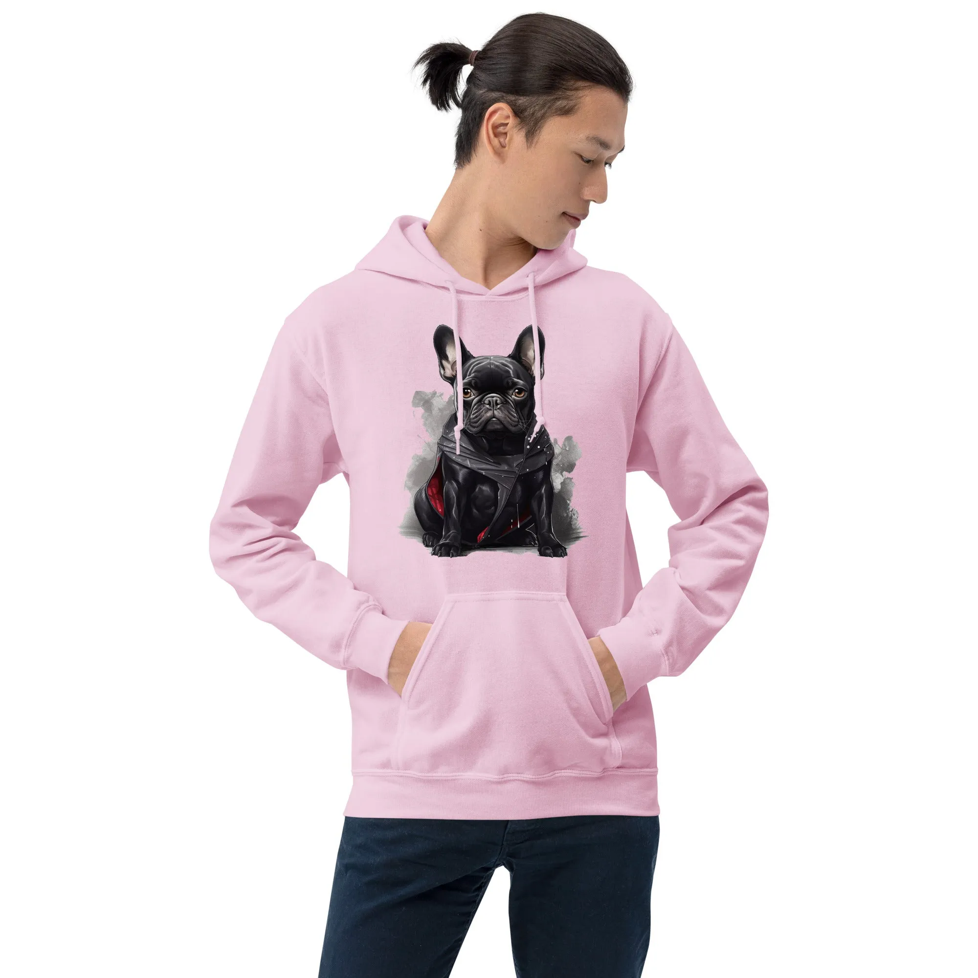 Frenchie Admirer Unisex Hoodie - Soft & Stylish Attire for Dog Fanatics