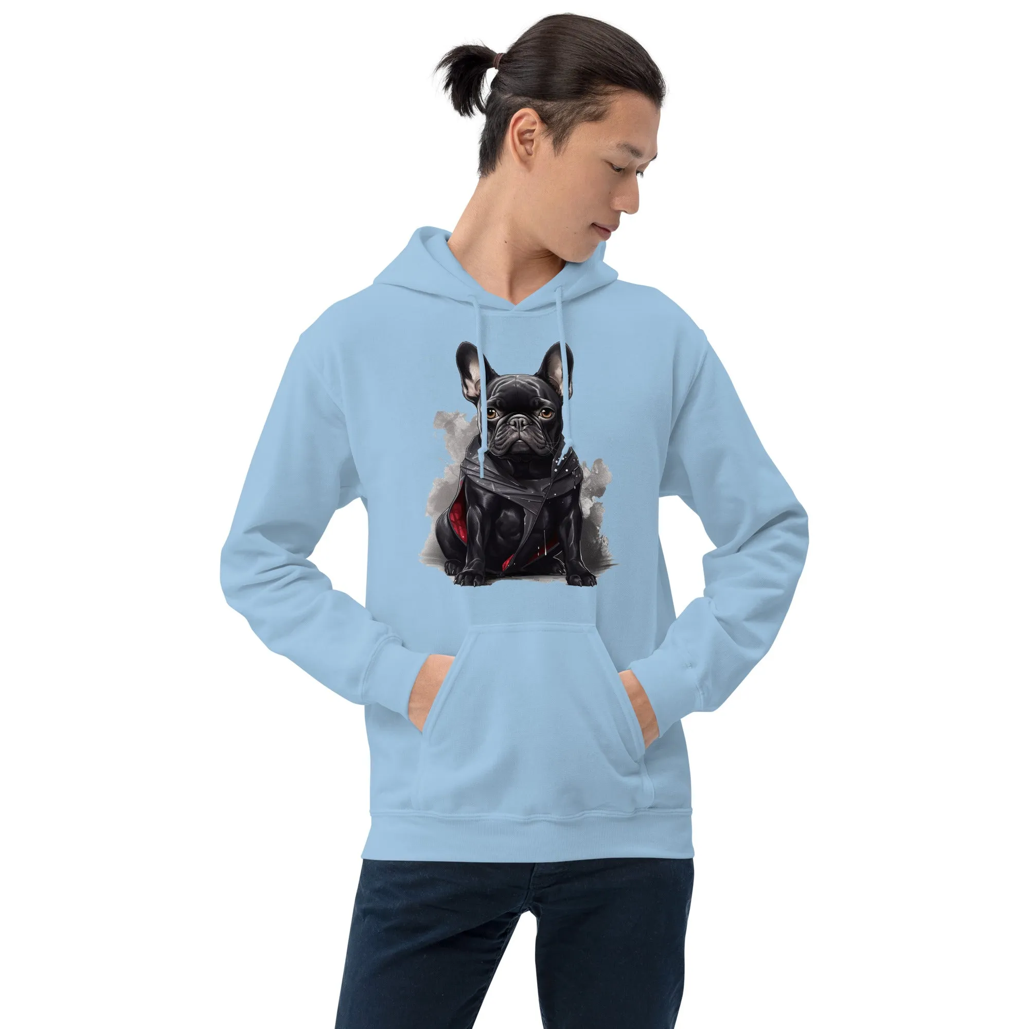 Frenchie Admirer Unisex Hoodie - Soft & Stylish Attire for Dog Fanatics