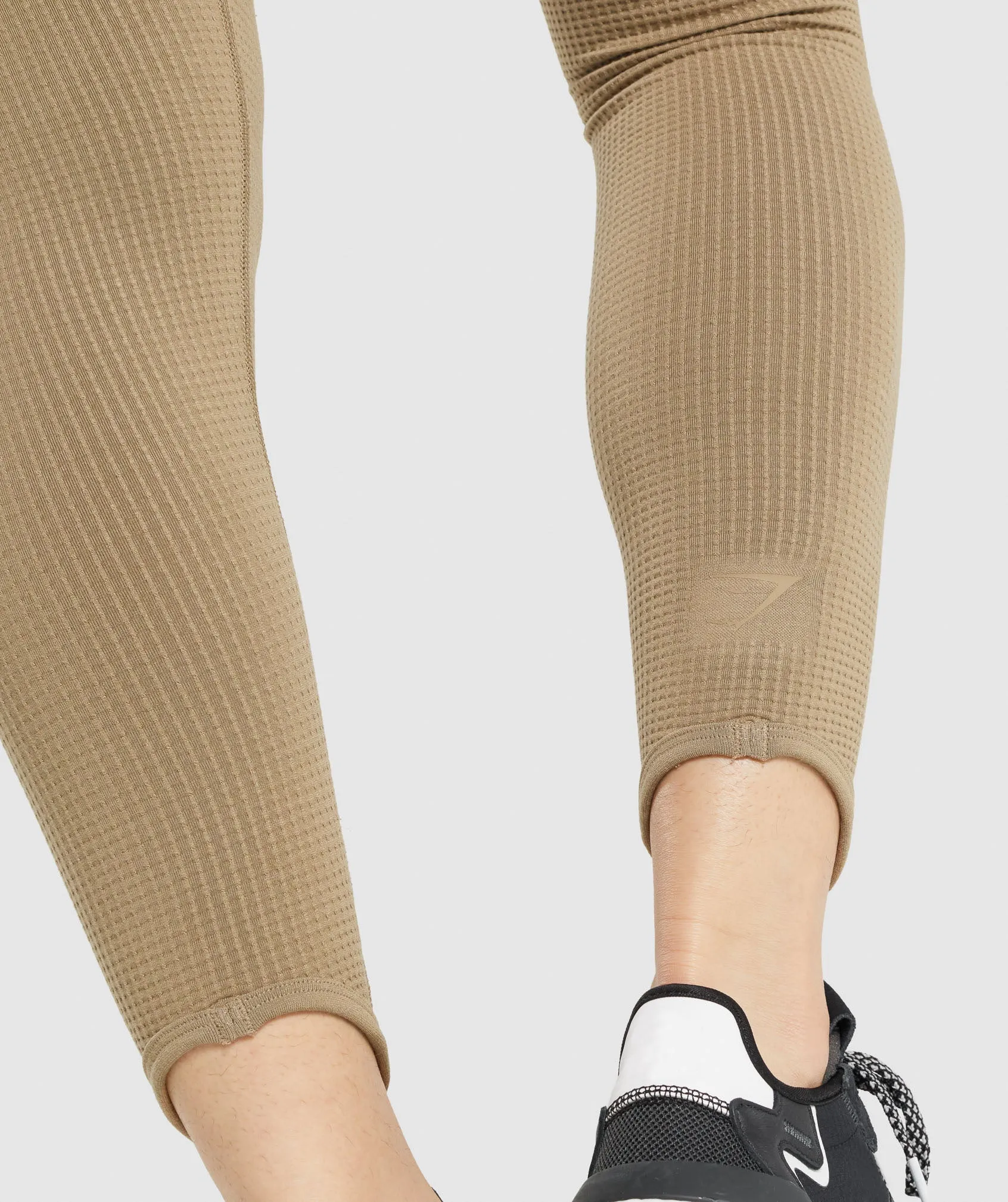Gymshark Pause Seamless Leggings - Brown