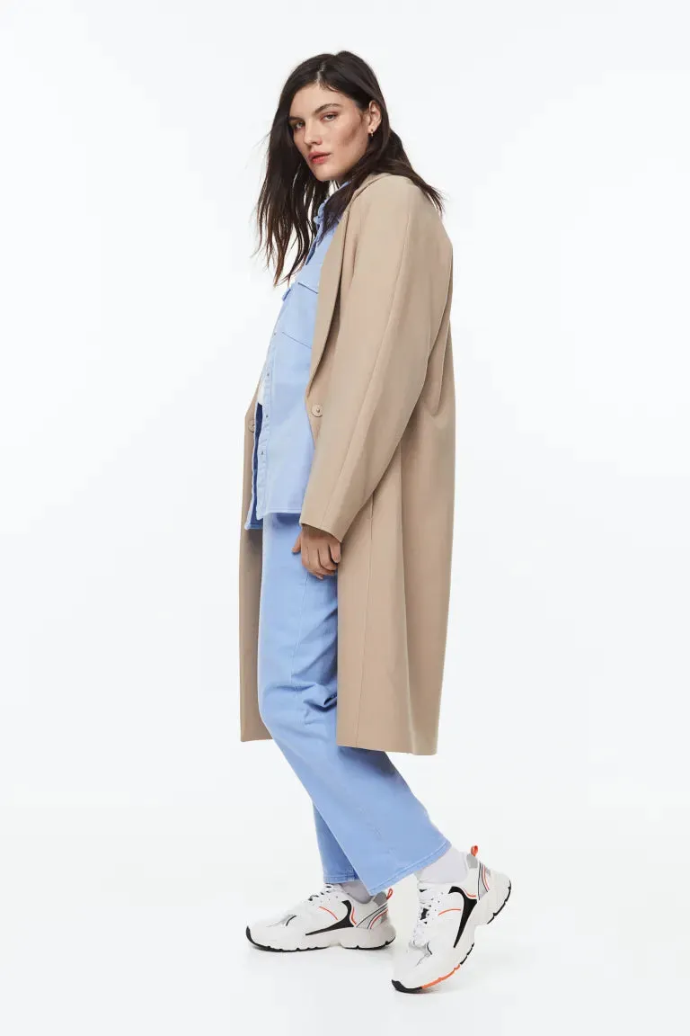 H&M Classic Ankle-Length Slim Jeans, Light Blue