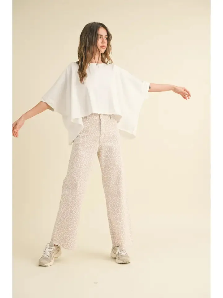 Just Being Basic Oversized Top