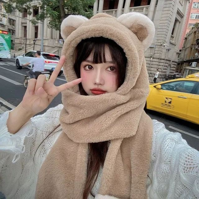 Kawaii Leopard Print Hoods