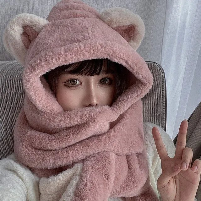 Kawaii Leopard Print Hoods