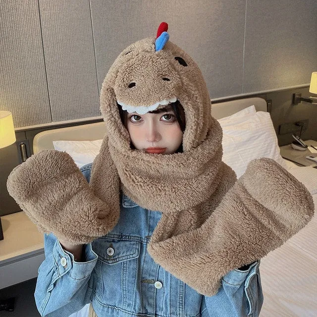 Kawaii Leopard Print Hoods
