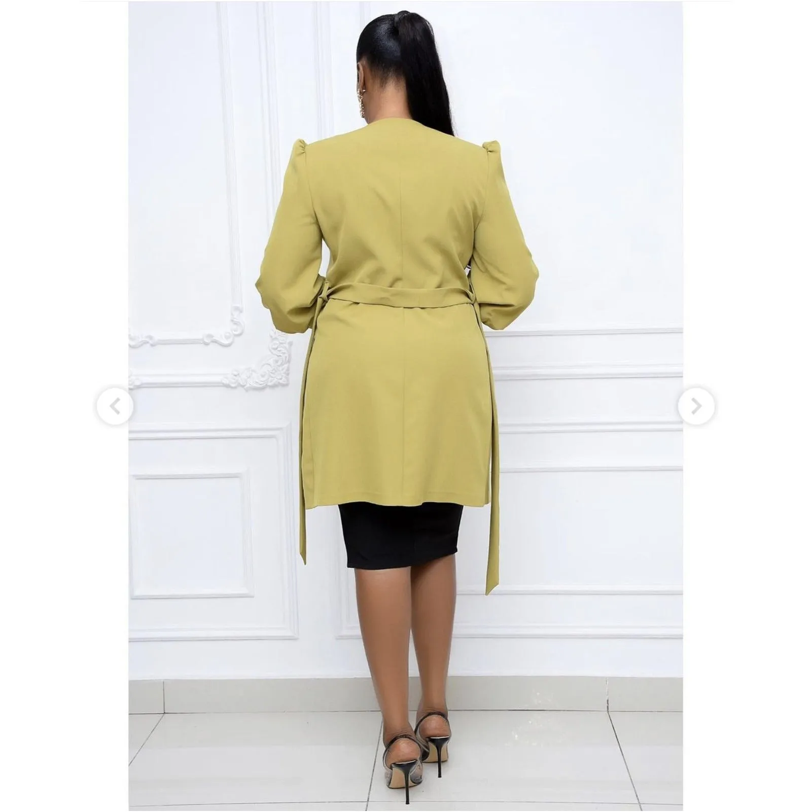 Long Formal Blazer Jacket