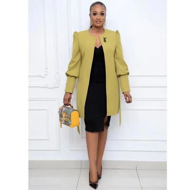 Long Formal Blazer Jacket
