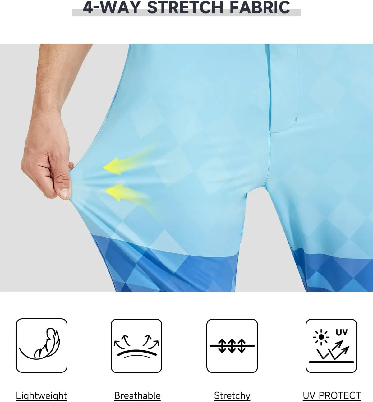 Men's Sweatpants Lightweight Joggers for Men Athletic Causal Pants for Workout, Jogging, Running，Golf