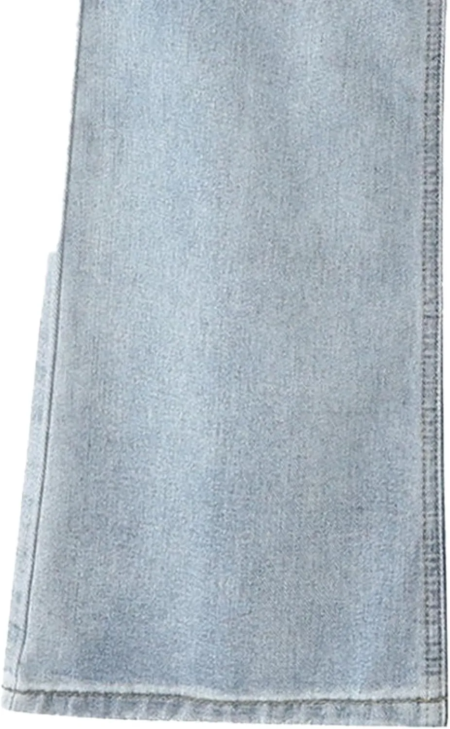 Men's Wide Leg Washed Hip Hop Jeans Fashion Loose Fit Classic Denim Pants Vintage Comfort Streetwear Jeans