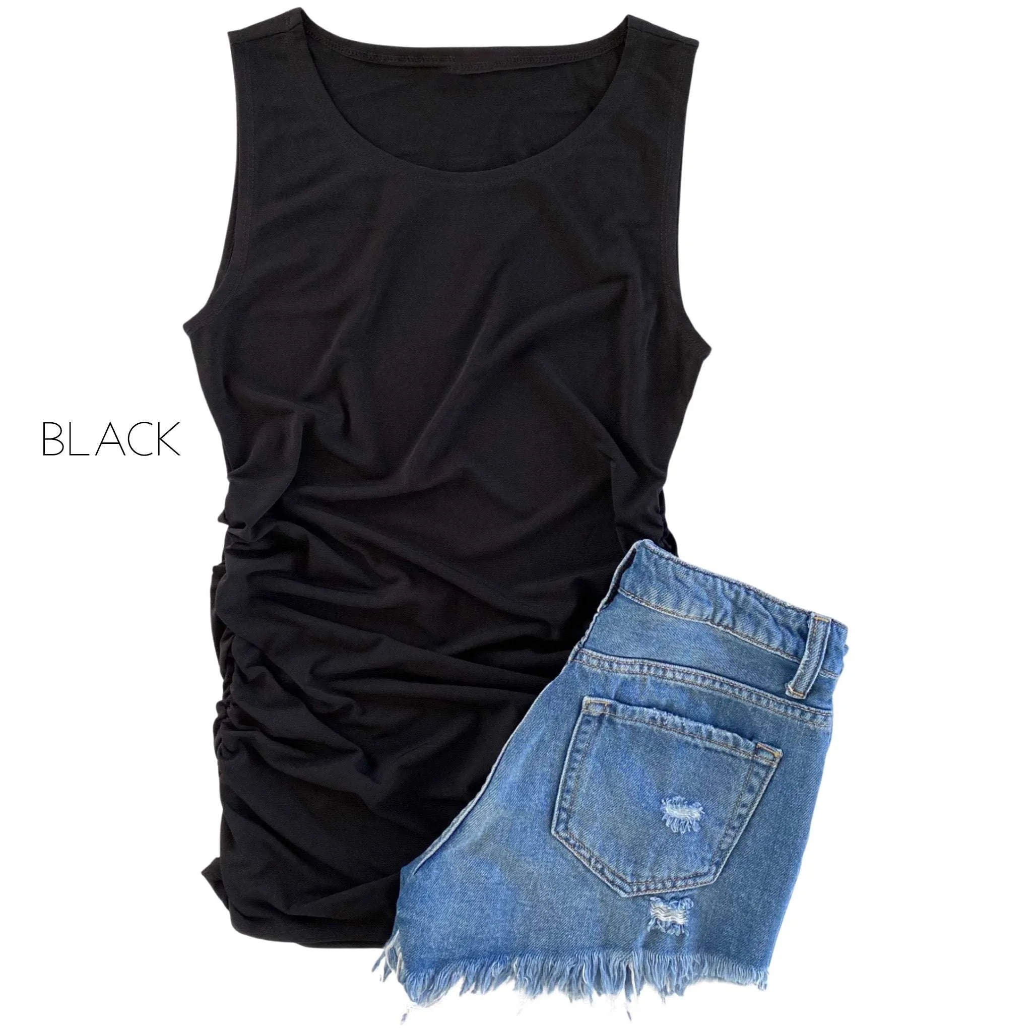 Ruched Tank | S-XL