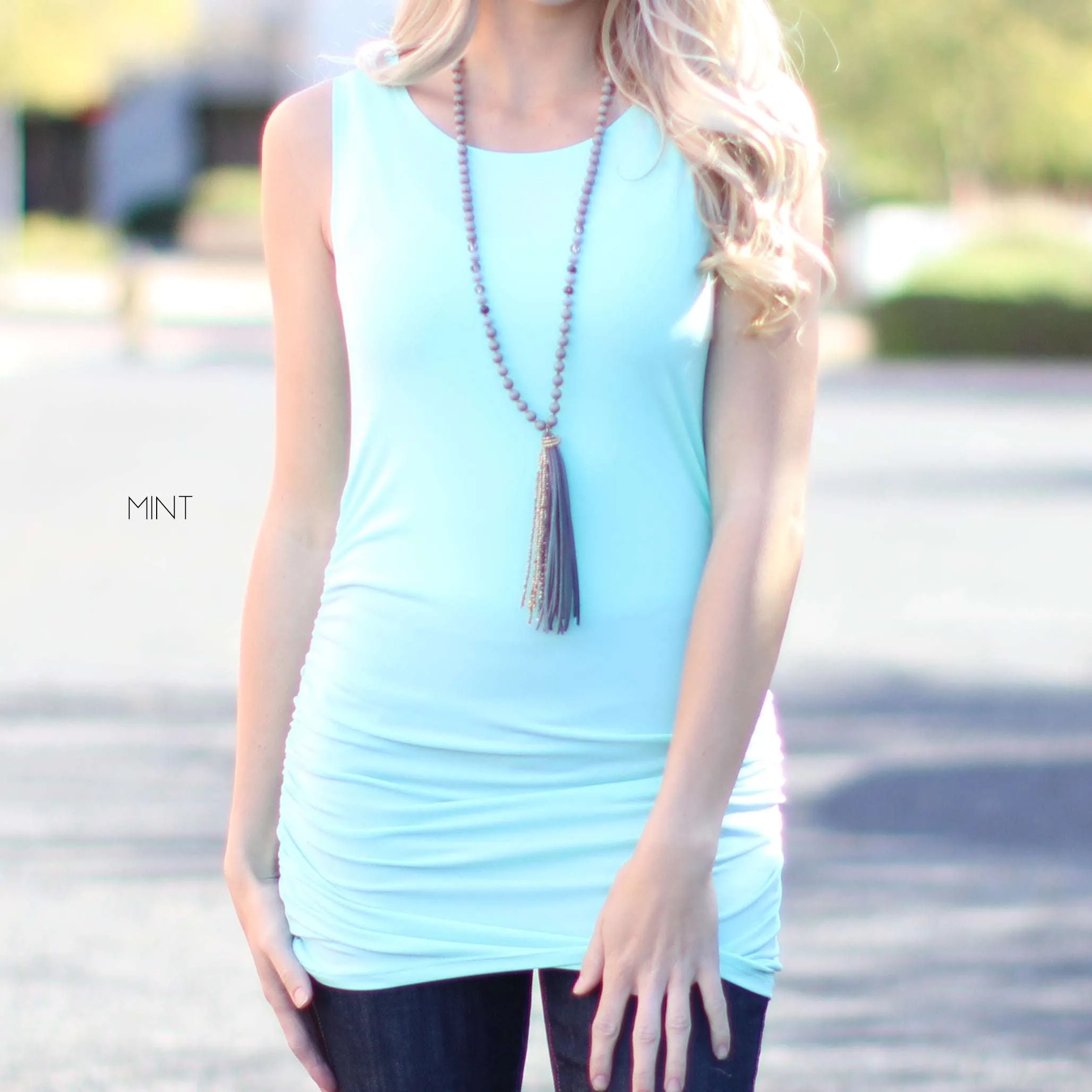 Ruched Tank | S-XL