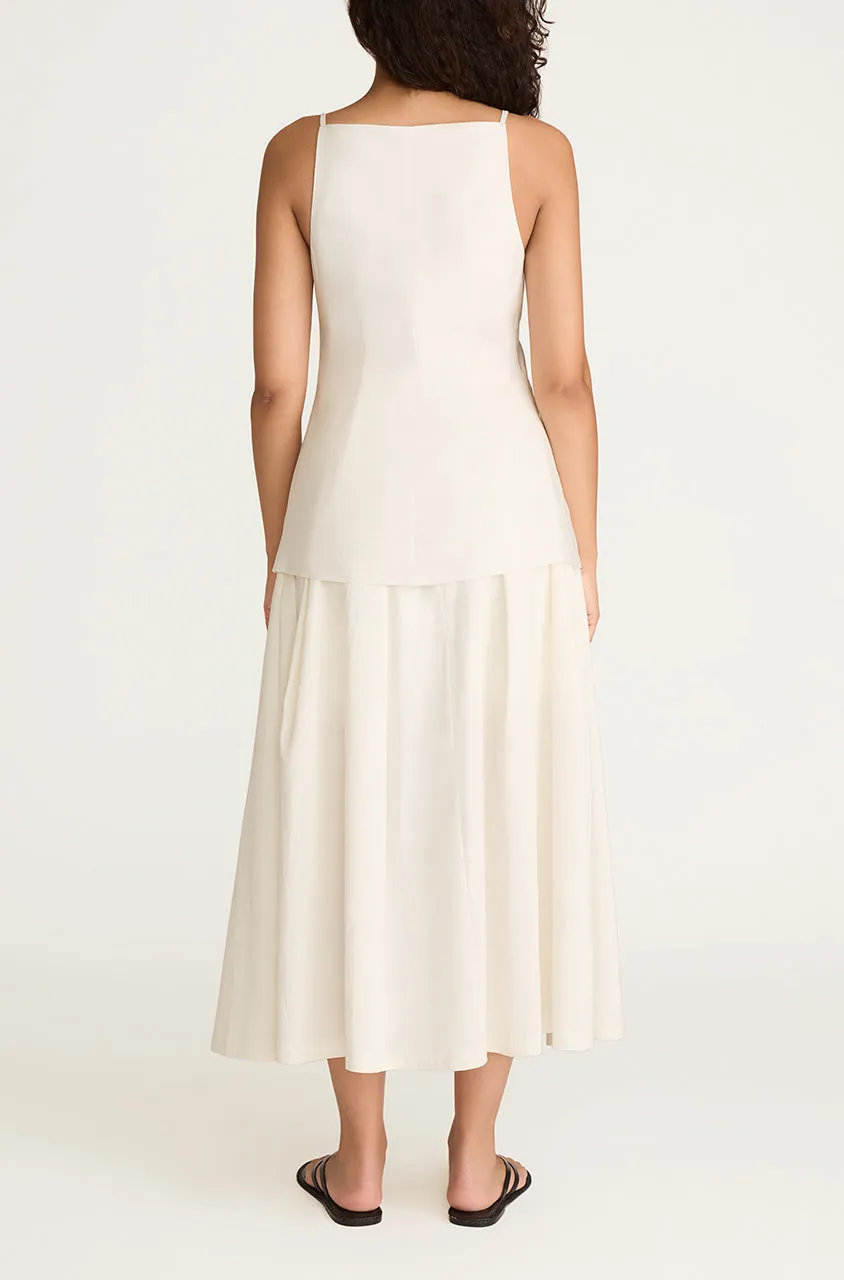 Sleeveless Structured Top
