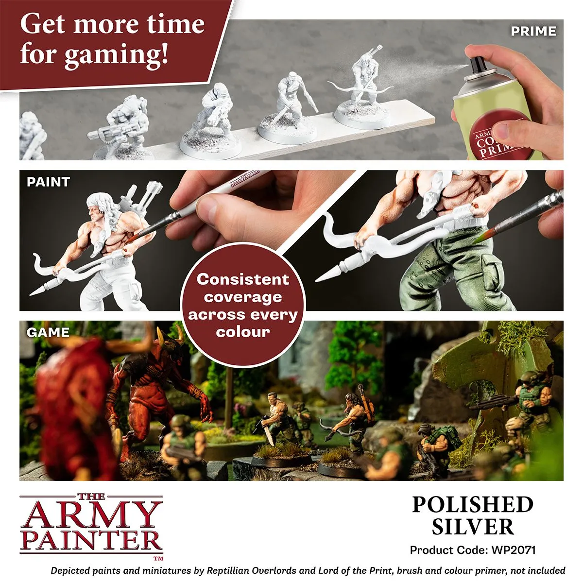 Speedpaint, Polished Silver