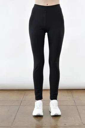 Tech Stretch Slim Legging with Aqua-guard Zip Trim - YUTA CORE