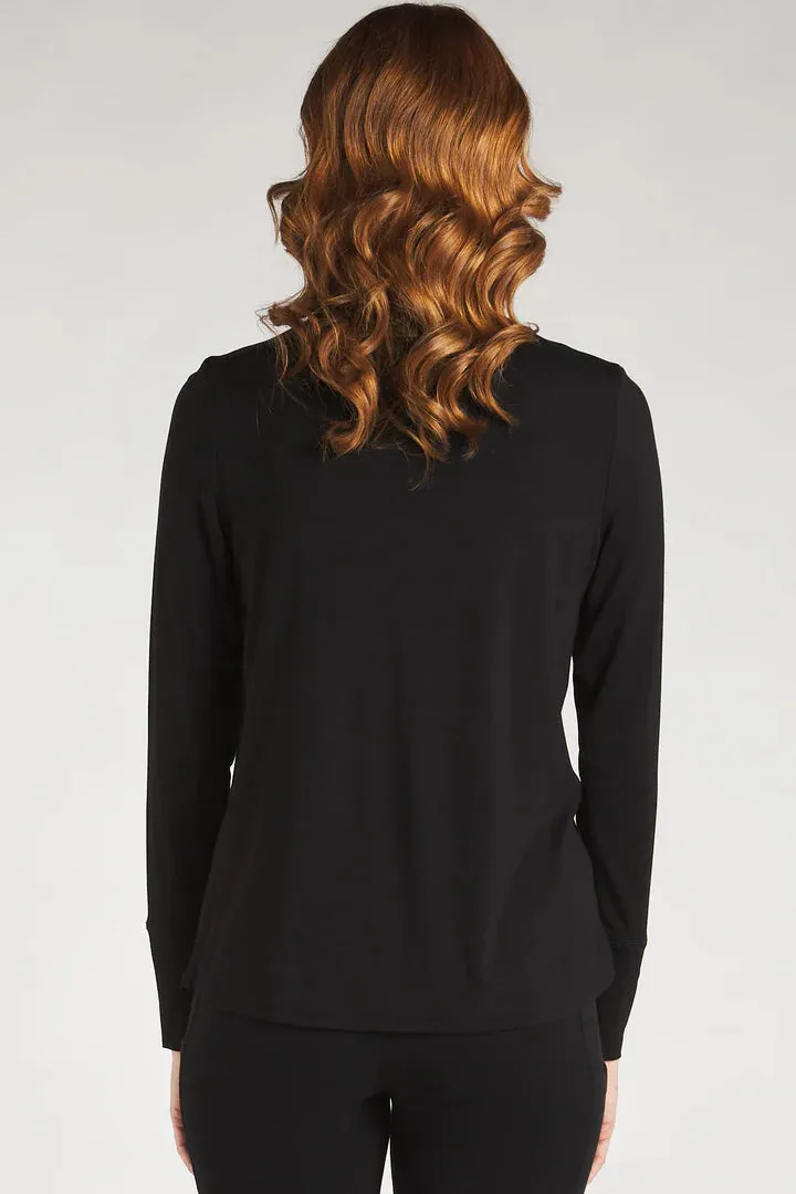 Terrera / LNBF, 586600 Dalya Funnel-Neck Bamboo, Black