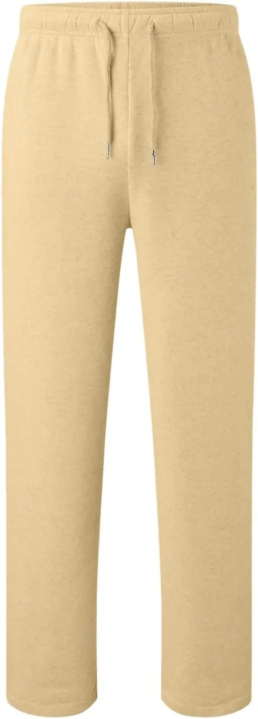Womens Casual Pants Fashion Solid Versatile Straight Leg Sweatpants High Waisted Elastic Drawstring Workout Trousers