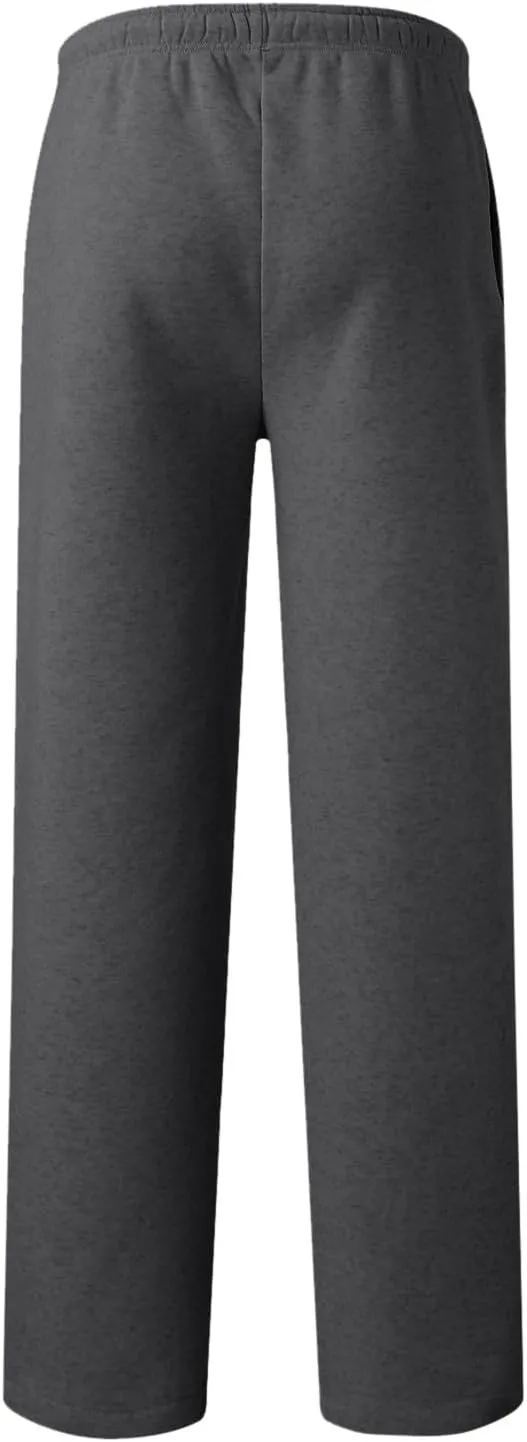 Womens Casual Pants Fashion Solid Versatile Straight Leg Sweatpants High Waisted Elastic Drawstring Workout Trousers